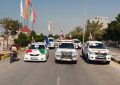 راهپیمایی خودرویی و موتوری ٢٢ بهمن در شهر نخل تقی با حضور اقشار مختلف مردم برگزار شد